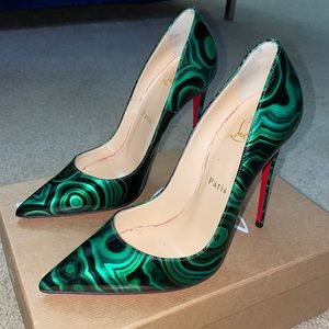 💚💚 CHRISTIAN LOUBOUTIN SO KATE 120 Patent Pump